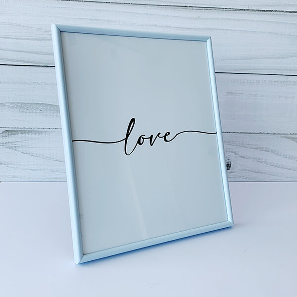 CUADRO LOVE 20X25
